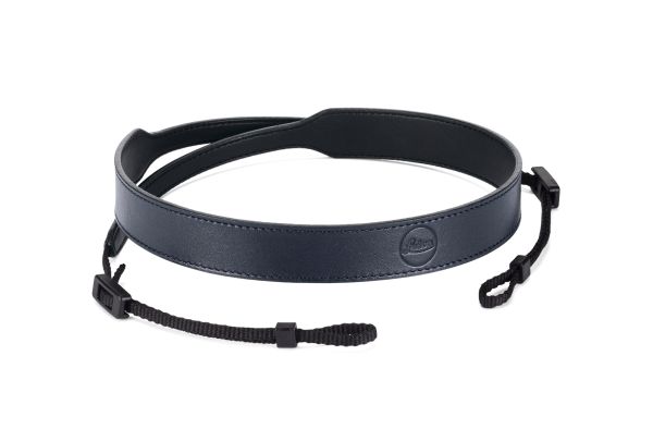 CARRYING STRAP C-LUX, LEATHER, BLUE