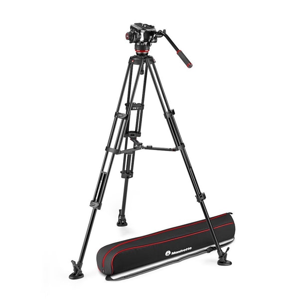 MANFROTTO TREPPIEDE 504X & ALU TWIN MIDDLE SPREADER
